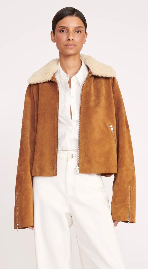 Lenora Jacket Tan